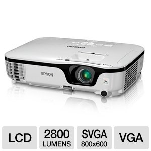 Epson EX3210 SVGA 3LCD Business Projector, 2800 Lumens, VGA, USB, 5.1 lbs Epson EX3210 SVGA 3LCD Business Projector, 2800 Lumens, VGA, USB, 5.1 lbs