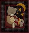 Baby Bear Wall Quilt Kit 13" X 15"