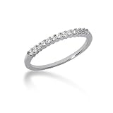 14K Gold Diamond Anniversary Rings 14K-AR27121934 0.39 Ctw.