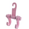 Pink Hard Plastic 2 in 1 Hook Hanger for Auto Car Seat