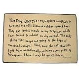 Dog Diary Doormat