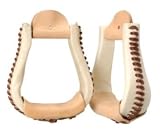 Rawhide Bell Bottom Stirrups