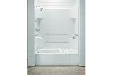 Sterling 71140115-0 White Accord Accord, Series 7114, 60 x 30 x 72 ADA Tile Bath/Shower - Left-hand Drain 71140115