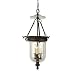 Royce Lighting RC2195/3ORB Stalton Hall Pendant Oil Rubbed Bronze with Clear Ribbed Globe