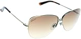 Gucci Women's 2889 Light Gold Frame/Brown, Silver Gradient Mirror Lens Metal Sunglasses Gucci Women's 2889 Light Gold Frame/Brown, Silver Gradient Mirror Lens Metal Sunglasses