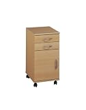 Produkt-Bild: Maja 18685531 Rollcontainer 330 x 660 x 400 mm Buche-Nachbildung