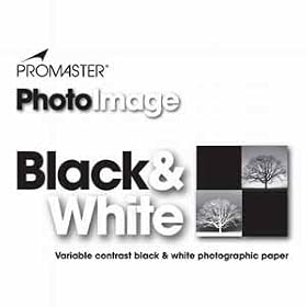 PhotoImage B&W VC Photo Paper - 8x10, 25 PK, Glossy by ProMaster