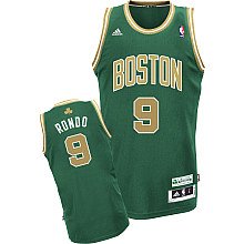 Adidas Boston Celtics Rajon Rondo Youth (Sizes 8-20) St. Patrick's Day Swingman Jersey Small