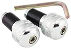 ANTI VIBRATION BAR ENDS SILVER - BikeMaster -