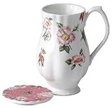 Royal Albert Remedy Teas Mug and Matching Coaster, Rosehip