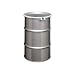 SKOLNIK Stainless Steel Drum, 30 gallons, Bolt Ring, 1.2mm Body Gauge (Pack of 1)