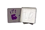 Baby Art 34120056 - Magic Box für Hand-/ Fußabdruck in der Metall-Geschenkebox,, Taupe