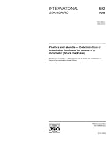 ISO 868:2003, Plastics and ebonite - Determination of indentation hardness by means of a durometer (Shore hardness)