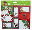 Warner Bros Gift Tags adhesive set - 16pcs peel n stick Looney Tunes stickers