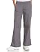 Dickies Women's Petite Everyday Scrubs (EDS) Flat Front Boot Cut Pant,Pewter,Medium