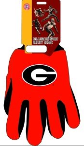 Georgia Bulldogs NCAA Two Tone Gloves