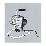 Coleman Cable 07775 One-Light 500-Watt Quartz Halogen Light with Hand-Held Pivot-Base