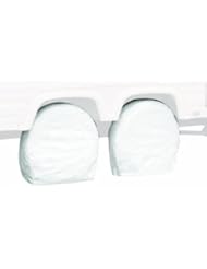 Classic Accessories 76220 RV Wheel Cover, Pair, White, 19" - 22" Wheel Diameter