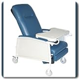 3 Position Heavy Duty Bariatric Geri Chair Recliner , Color: Blue Ridge