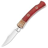*Custom Prince, Apple Coral Handle w Mosaic Pins, Plain by BUCK
