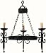 Plata Chandelier - No Shades