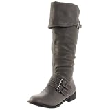 Wild Diva Womens Gerry-01A Knee-High Boot