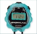 Sportline 226-1 Watertight Gel Sports Timer with Large Display (Ice Blue)