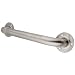 Kingston Brass GB1436ET Exposed Flange Textured ADA 36-Inch Grab Bar with 1.25-Inch Outer Diameter, Stainless Steel