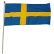 Sweden Flag 12 x 18 inch
