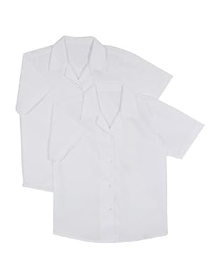 Short-sleeve blouses - 2pk 6-7years
