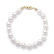 7" 14k Yellow Gold 7.5-8mm (AAA) Akoya Pearl Bracelet