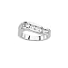 3 Diamond Wave Ring 1/2 ct. in 14K White Gold