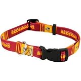 Washington Redskins Adjustable Pet Dog Collar (Large)