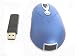 Wireless Optical Mini Mouse With USB Input, Mouse-wired & wireless, Electronics & Computers