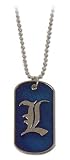 Death Note L Icon Dog Tag Necklace GE-8247