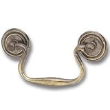 Bail Pull Set Antique Brass 3' Boring