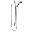 Delta Faucet 56713-SS Three-Function Wall-Mount Hand Shower on a Slide Bar, Stainless