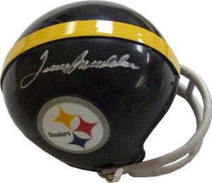 Terry Bradshaw Signed Steelers Mini Helmet