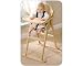 Wooden Folding High Chair