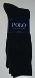 Polo Ralph Lauren Men's Dress Socks 3 Pair Sock Size: 10-13 Navy Foulard/Black/Charcoal