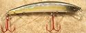 Frantic Minnow Fishing Lure Shallow Topwater Diver JLVLures Casting JFM165R
