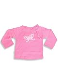 Wild Mango - Girls Long Sleeved Tee, Guava Pink (Size 4)