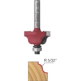 Freud 38-100 Roman Ogee Bit 1-1/16 Diameter with 1/4-Inch Shank