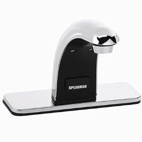 Speakman S-8710 Commercial Bathroom Faucet, Polished Chrome