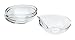 Nachtmann Bloom Clear Crystal 5-1/8-Inch Salad/Fruit Bowls, Set of 3