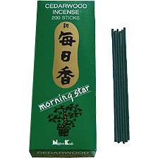 Morning Star Incense 200 Sticks - Cedarwood