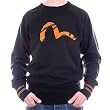 Evisu Tiger logo long sleeve sweatshirt