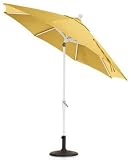 Outdoor Living : 11' Auto-tilt Umbrella White Buttercup