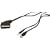 Scart Plug 21 Pin to S-VHS & 3.5mm Stereo Plug