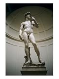David Giclee Poster Print by Michelangelo Buonarroti, 18x24